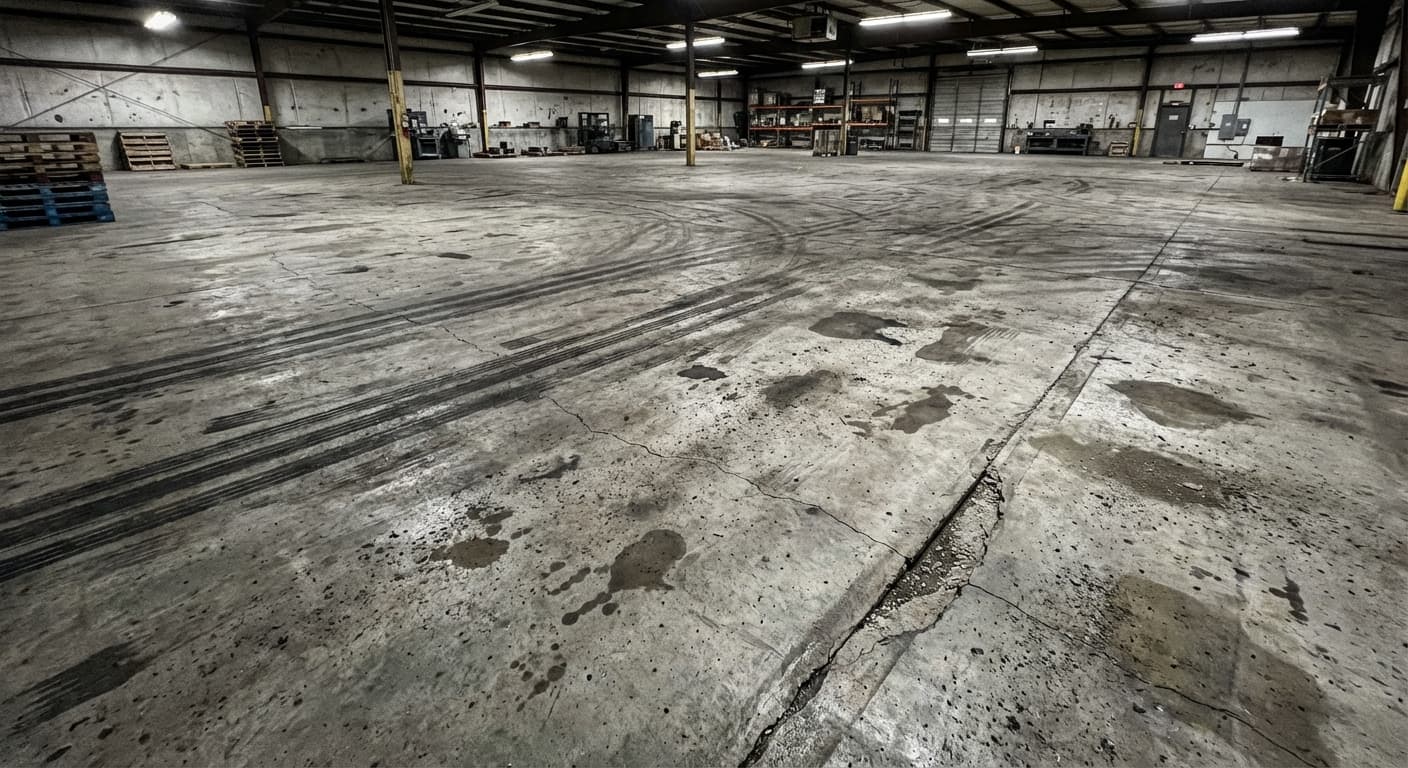 Current warehouse floor