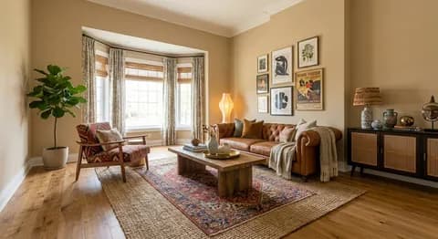 Eclectic staging style