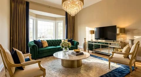 Luxury staging style
